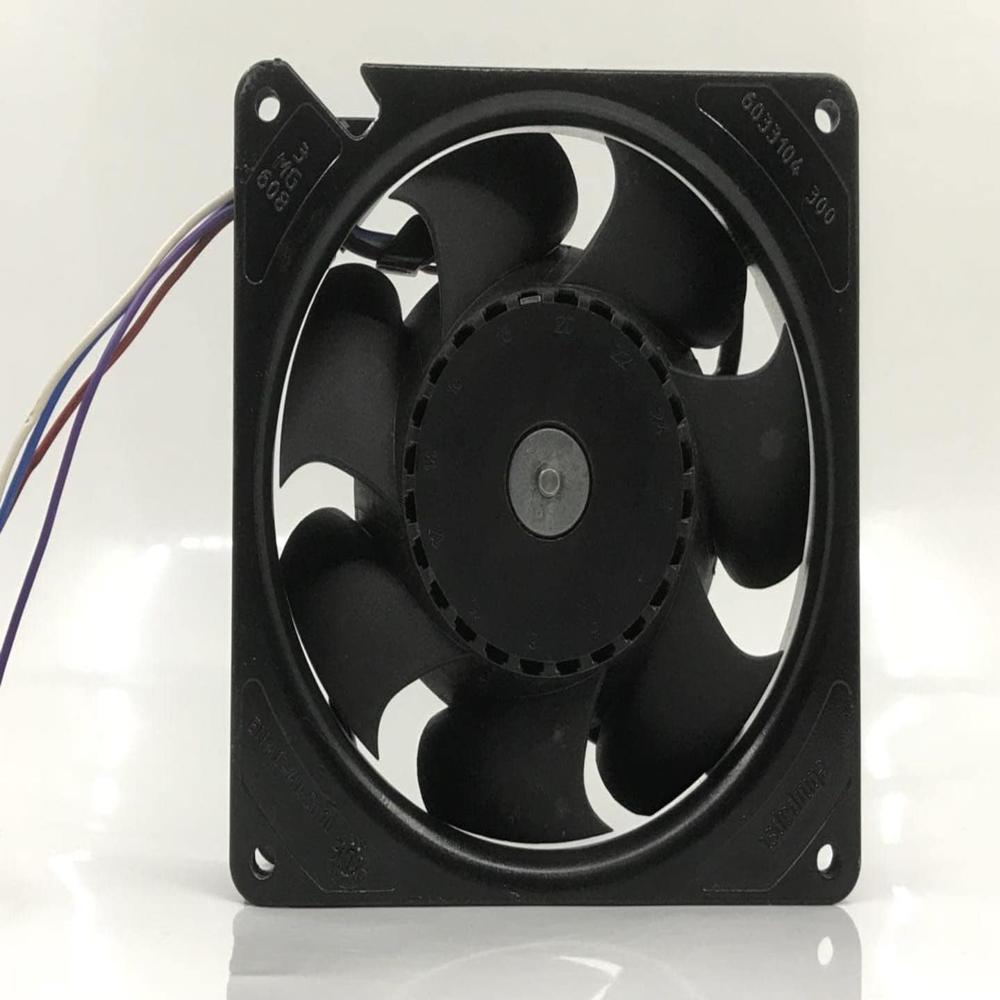 ebmpapst DV5214/2HP Axial Fan 24V-1.6A 38.5W DC Brushless Air Cooling Fan 6000 RPM 127 * 127 * 38mm 4Wire