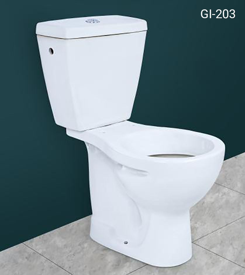 Round or Elongated Two-Piece Toilet