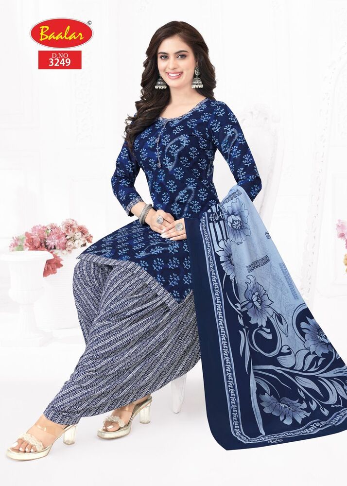 Baalar Zaara Patiyala Vol-32  Dress Material