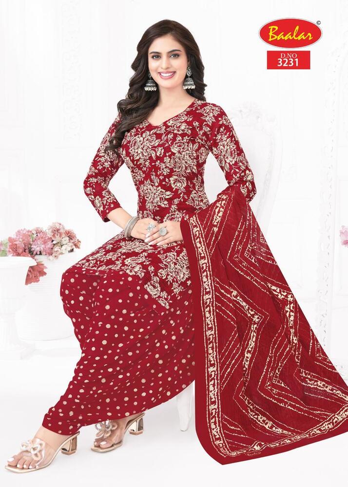 Baalar Zaara Patiyala Vol-32  Dress Material