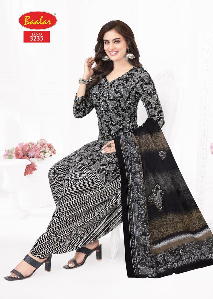 Baalar Zaara Patiyala Vol-32  Dress Material