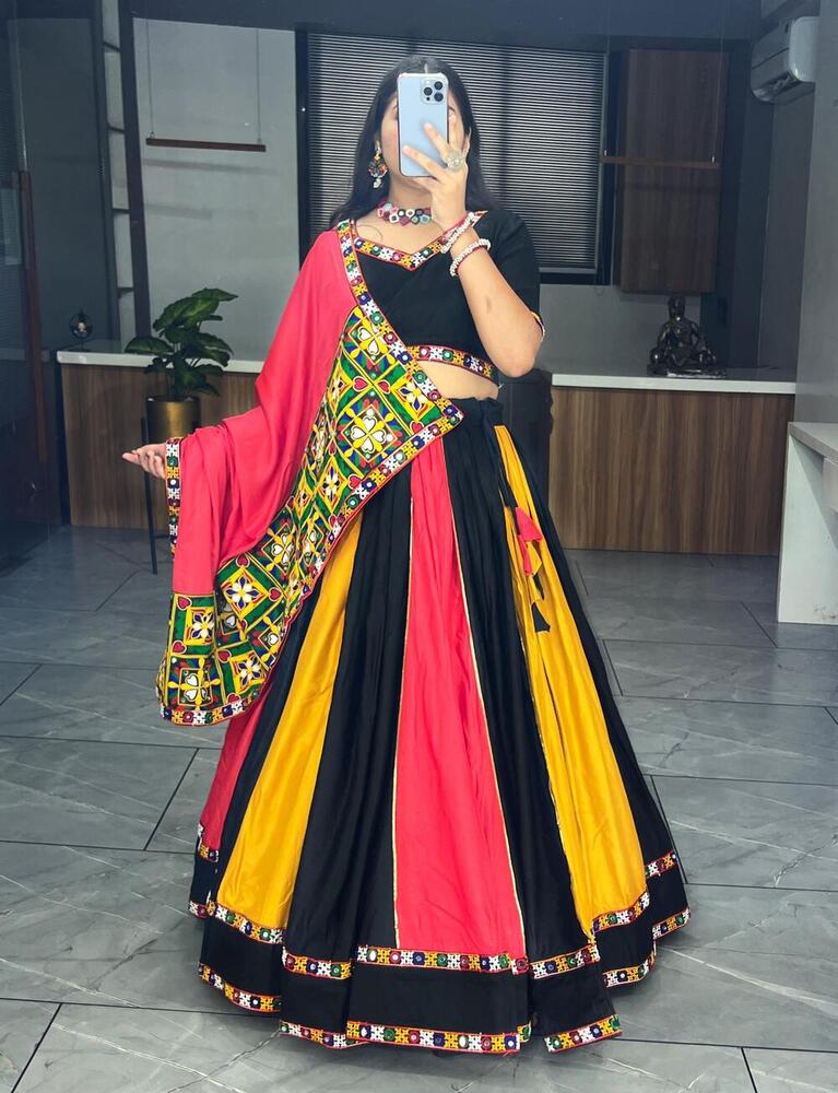 PURE RAYON COTTON  CHANIYA CHOLI