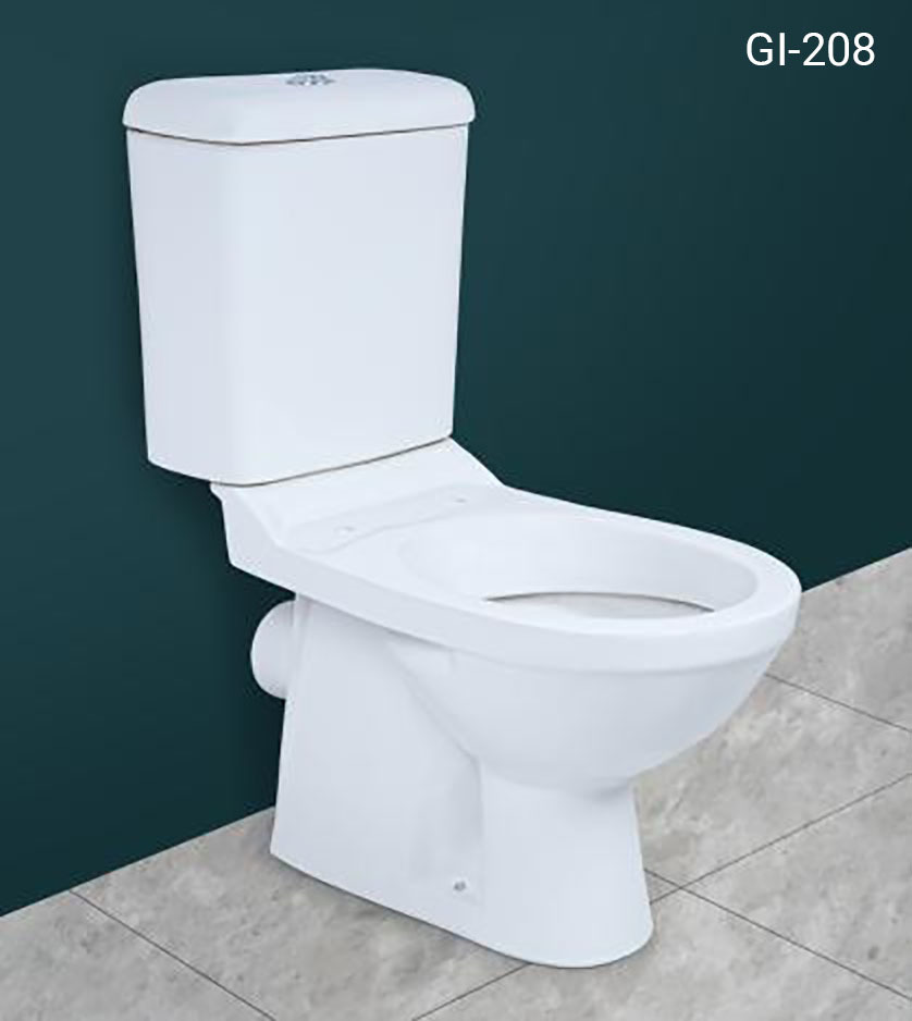 Double piece WC