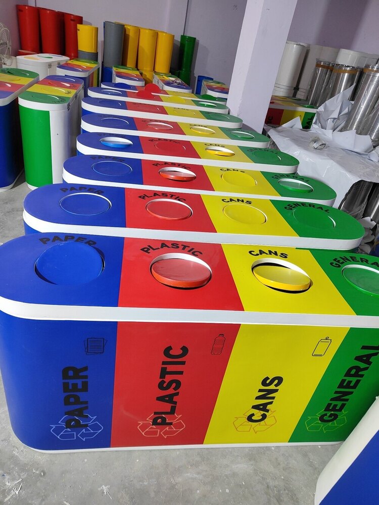 FRP Duo Dustbin