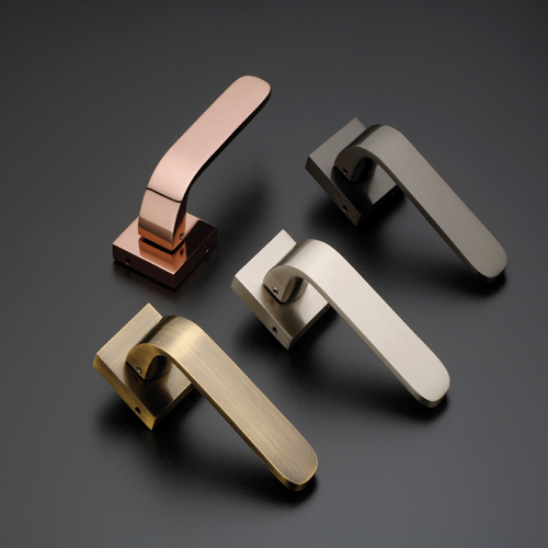 Brass Mortise Door Handle Set