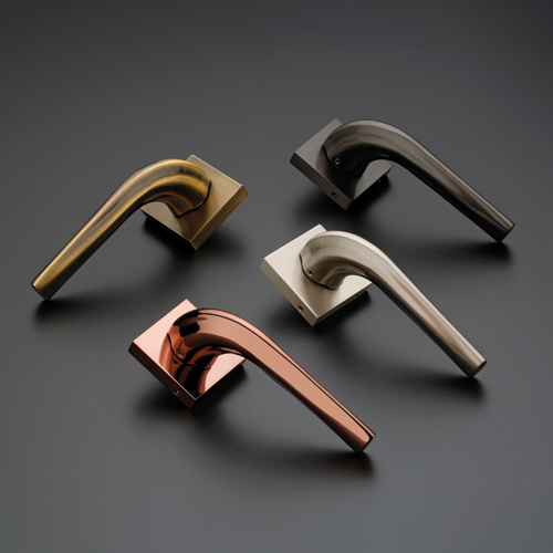 S-1002 Brass Mortise Handle Set - Application: Doors & Cabinets