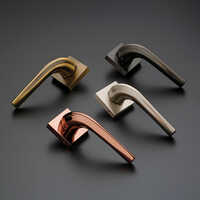Brass Lever Handle - Application: Doors & Cabinets