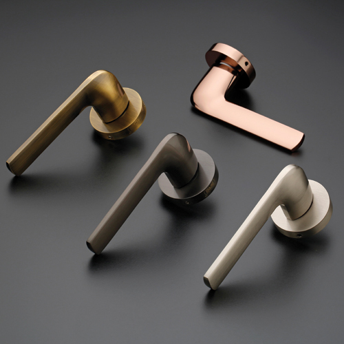 Brass Mortise Door Handle Set - Color: As Per Availability