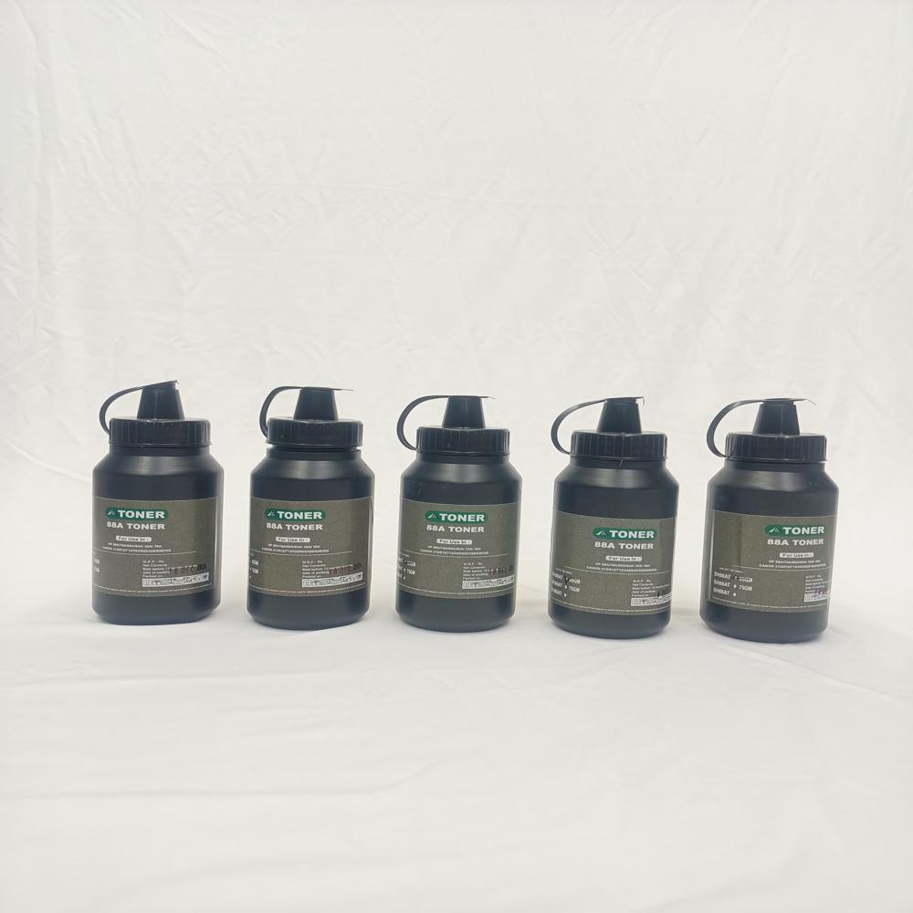 Hp 88a Toner Powder - Powdered Composition, 100 Pieces, Black Color | Designed For Digital Printing In Hp Laser Toner Printers