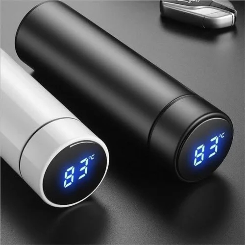 Water Bottle With Led Temperature Display - Capacity: 500 Milliliter (Ml)