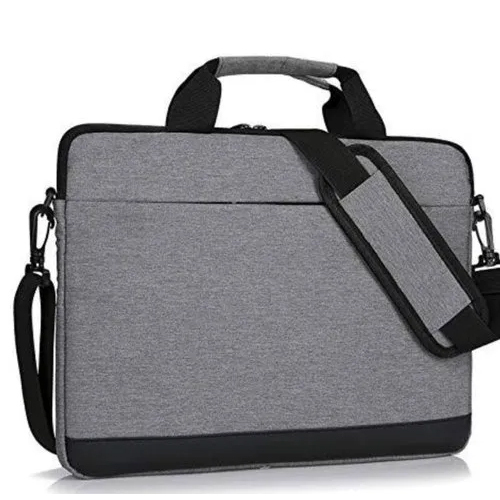 Promotional Laptop Bag - Color: Grey And Black