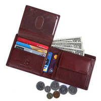 Mens Bifold Leather Wallet