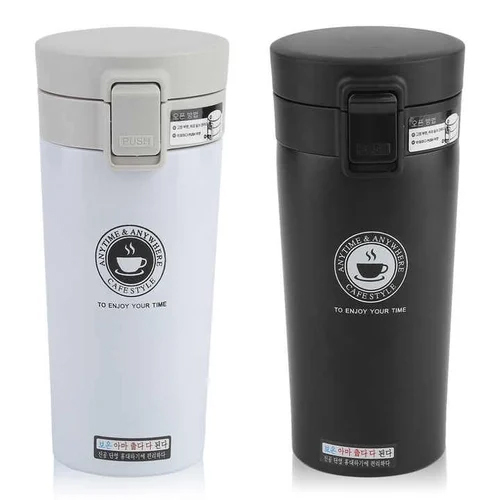Stainless Steel Thermos Mug - Capacity: 650 Milliliter (Ml)