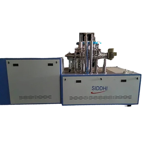 Fully Automatic Paper Cup Machine With Finance Facility - Color: White