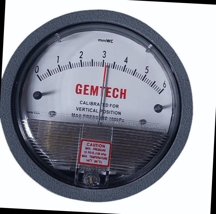 GEMTECH OMEGA DIFFERENTIAL PRESSURE GAUGE IN SHANKAR INDUSTRIAL ESTATE VADODARA GUJARAT
