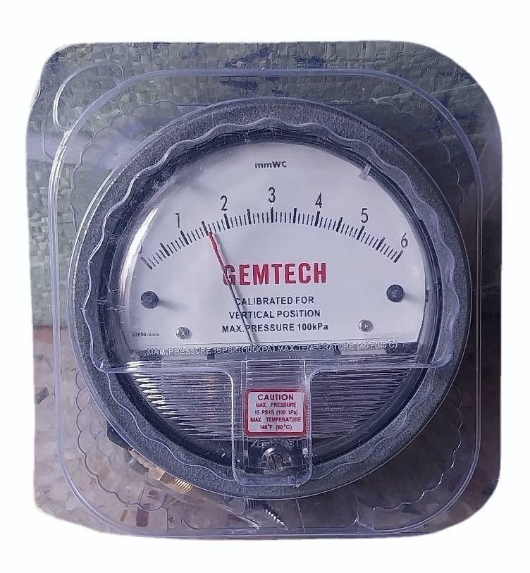 GEMTECH OMEGA DIFFERENTIAL PRESSURE GAUGE IN SHANKAR INDUSTRIAL ESTATE VADODARA GUJARAT