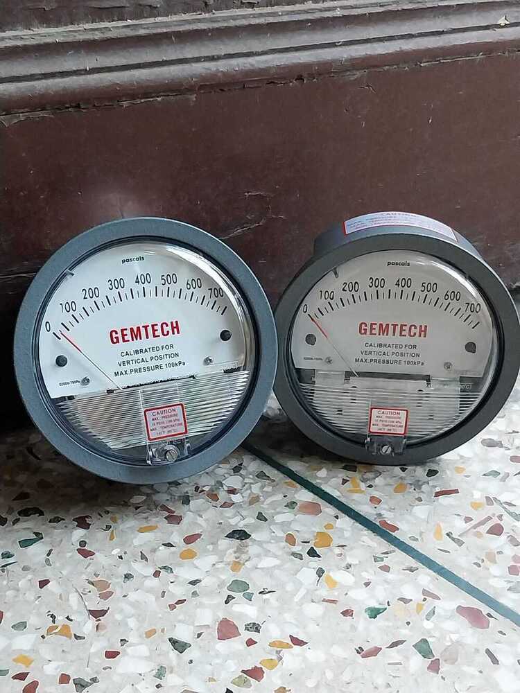 GEMTECH G2000-750Pa Differential Pressure Gauge 0-750 Pascal