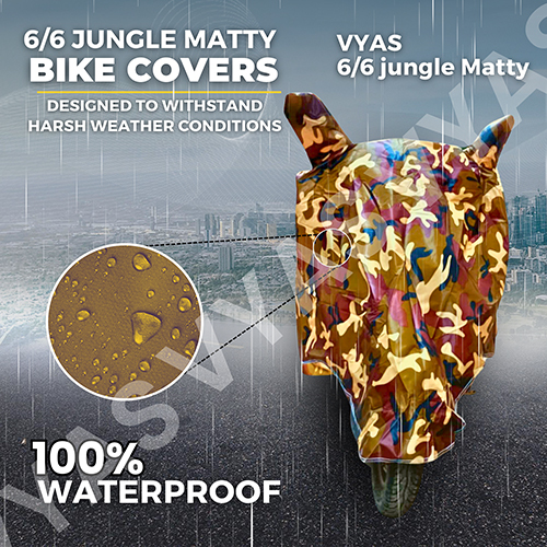 66 Jungle Waterproof Bike Cover