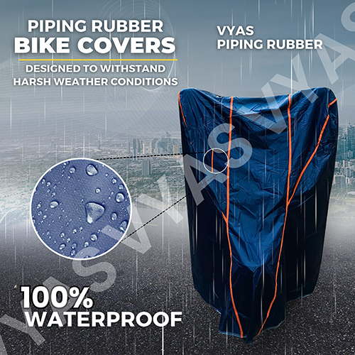 Semi Rubber Waterproof Bike Cover