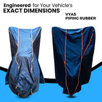Semi Rubber Waterproof Bike Cover