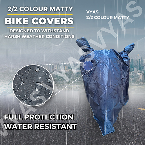 22 Colour Matty Bike Cover