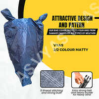 22 Colour Matty Bike Cover