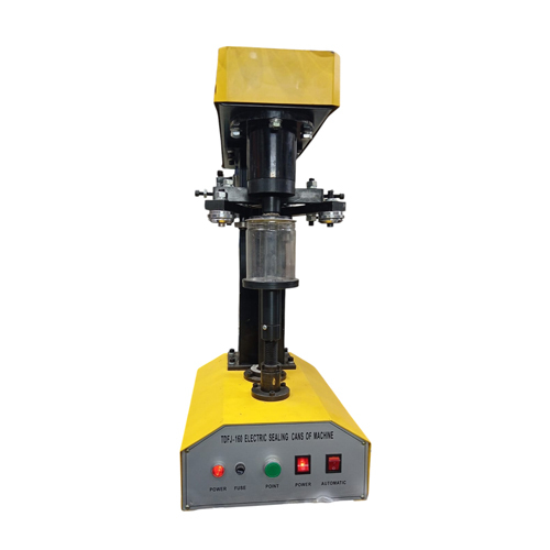 Tin Can Sealer Jar Packing Machine - Automation Grade: Semi-Automatic