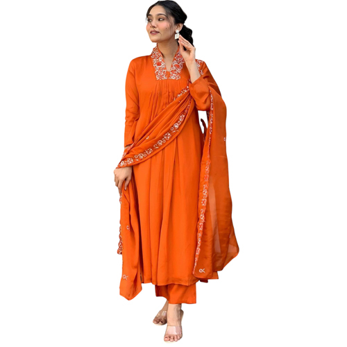 Jalpari Embroidered Work Kurta with Pant