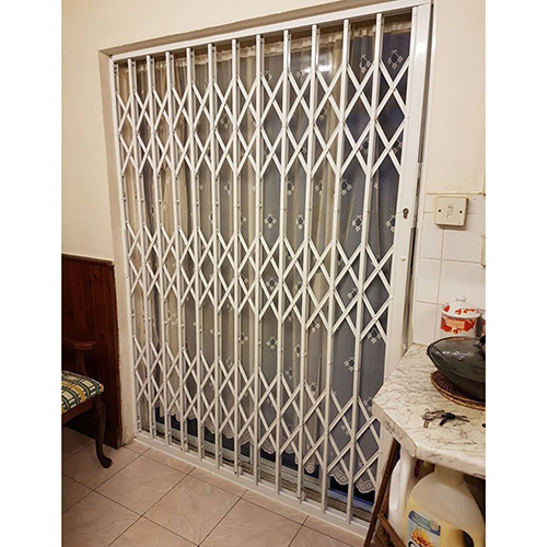Metal Channel Gates - Color: White