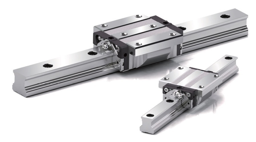 HRR Series: High-rigidity roller bearing guides.