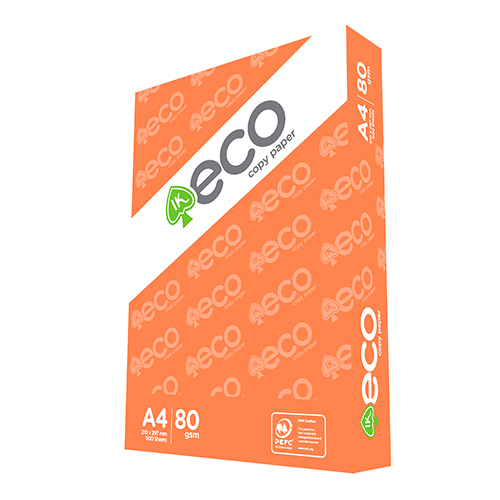 A4 80Gsm Eco Copy Paper - Feature: High Quality