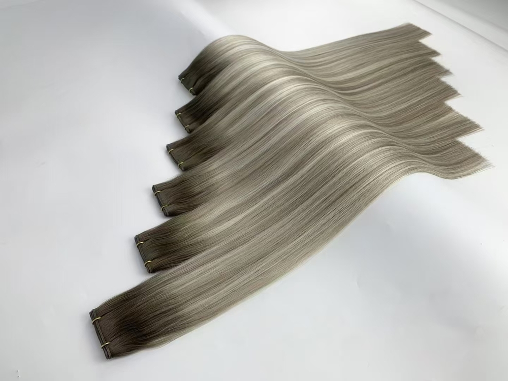 Salon quality virgin remy hair extensions slavic hair european hair extensions