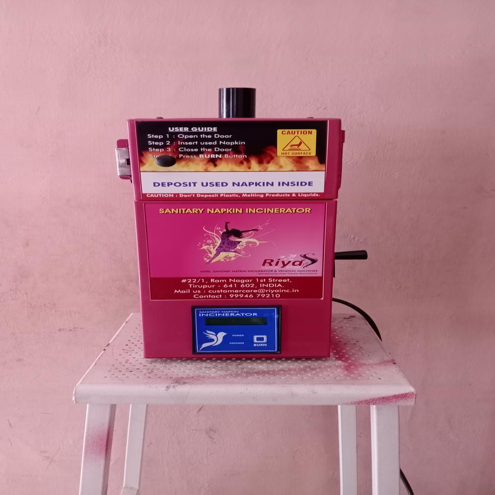 RIYA SANITARY NAPKIN INCINERATOR MACHINE