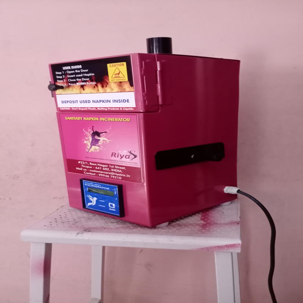 RIYA SANITARY NAPKIN INCINERATOR MACHINE