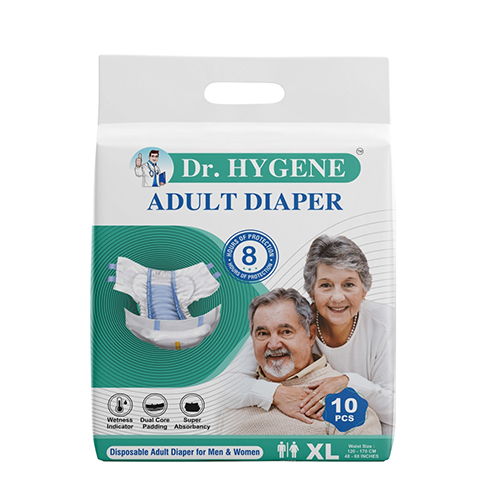 Xl Disposable Adult Diaper - Color: White