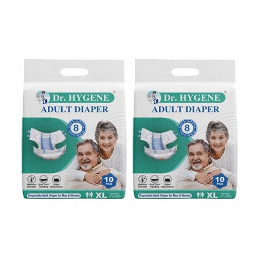 Adult Diaper Xl Disposable - Color: White