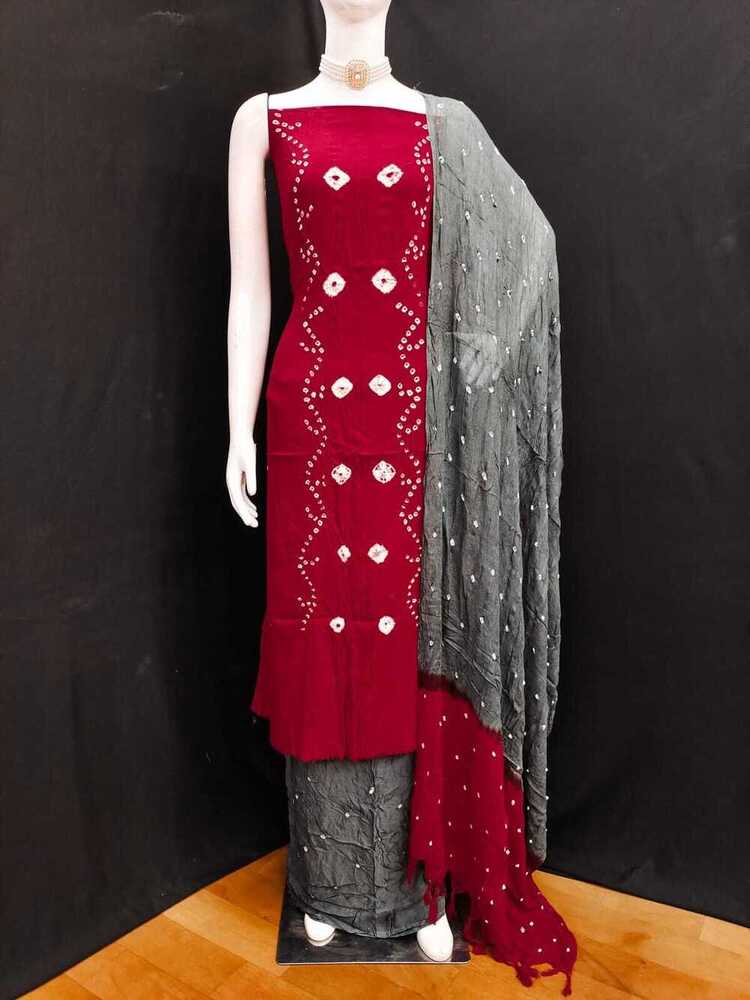 Rayon Dress Material - Bust Size: 40 Inch (In)