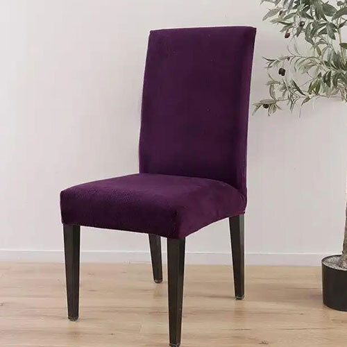 Solid Colours Elastic Chair Cover