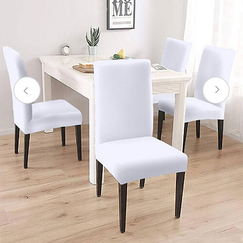 Solid Colours Elastic Chair Cover
