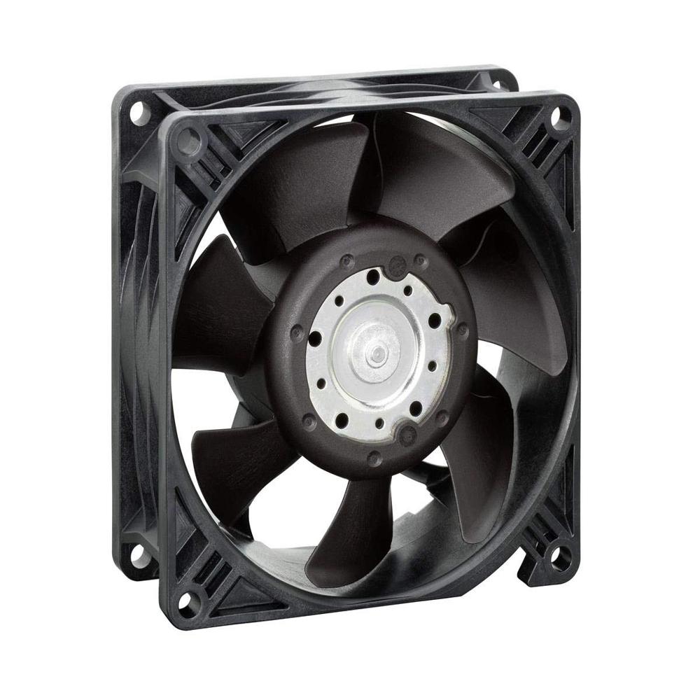 EBM PAPST 3258J/2HHPU, Fan, Axial, 48VDC, 92x92x38mm, 138.3cfm, 24.3W, 6650rpm, Ball Bearing, IP68