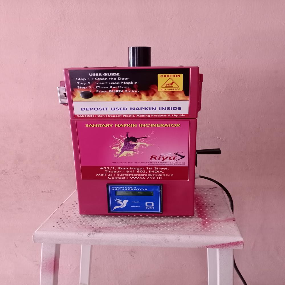 RIYA SANITARY NAPKIN INCINERATOR MACHINE