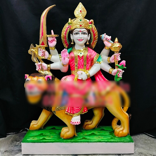 Exclusive Marble Durga Statue