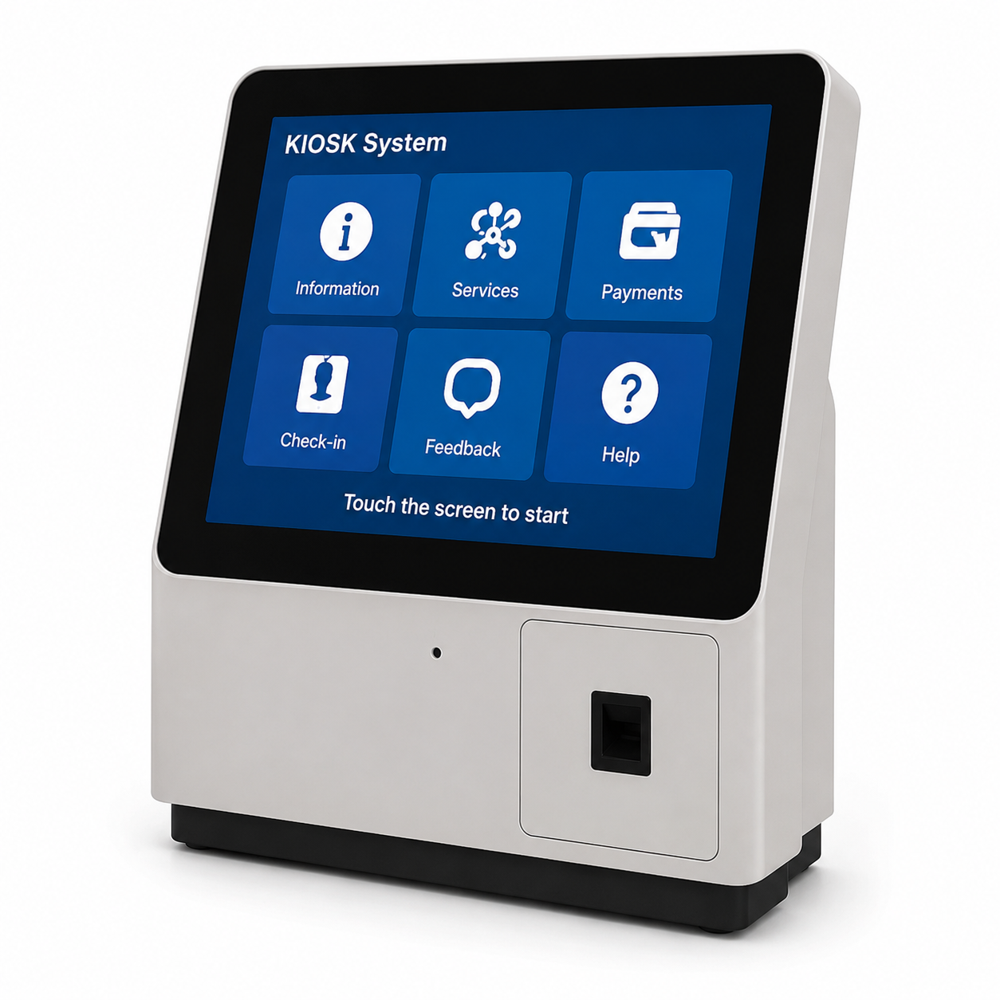 Touch Screen Kiosk - Application Areas: Advertising