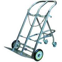 Lab Cylinder Trolley - Color: As Per Requirement