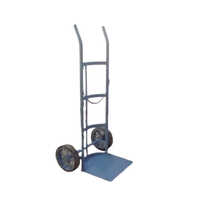 Industrial Single Ammonia Gas Cylinder Trolley - Color: Blue