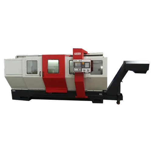 St-310-1000 Cnc Flat Bed Lathe Machine - Feature: Low Energy Consumption
