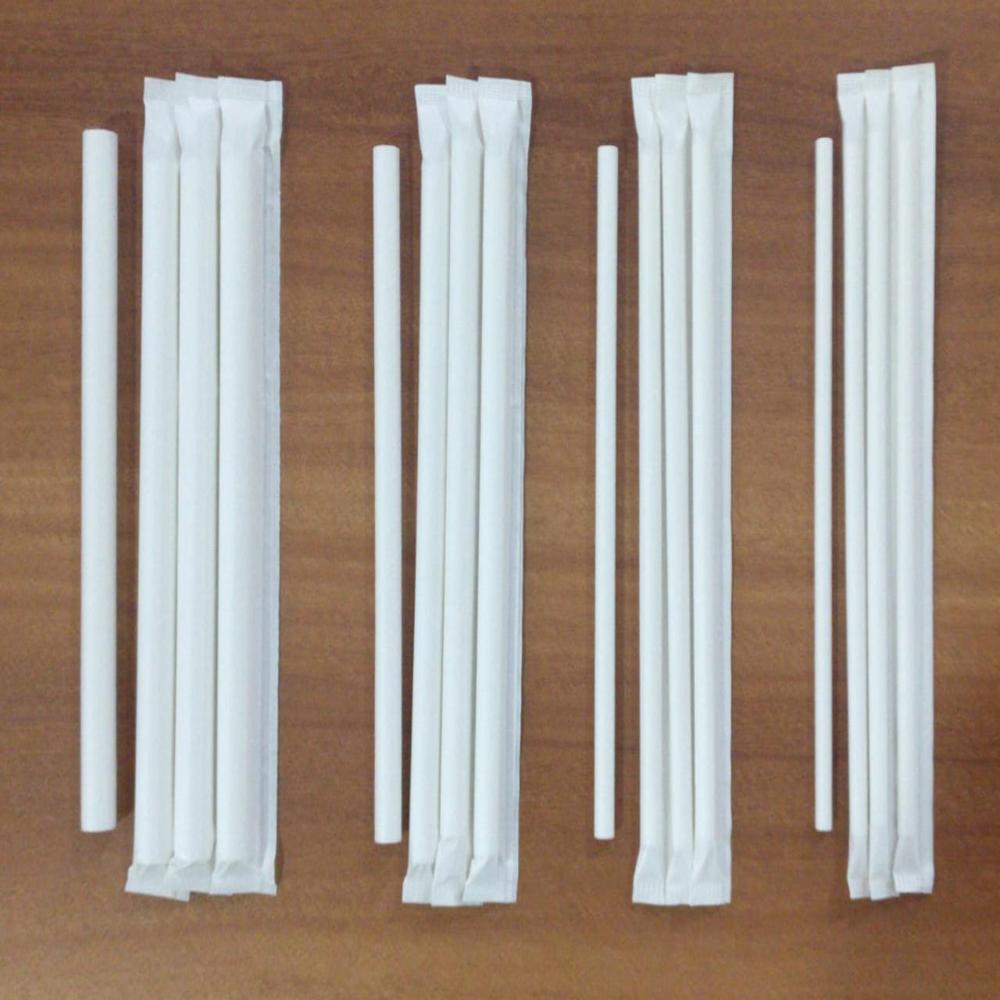Drinking Straw - Color: White