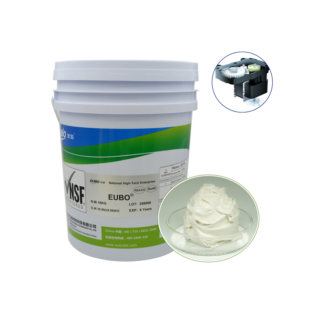 EUBO blender gearbox grease is an NSF H1 food-grade lubricant mainly applied to smoothie makers and snow cone machines.