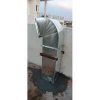 100mm Stainless Steel Square Exhaust Duct