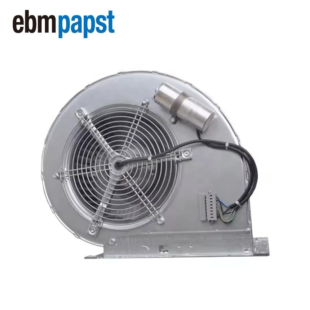 ebmpapst D4E225-CC01-56 230V AC 50/60HZ 2.4/2.75A 540/625W 1210/1300RPM ABB Inverter Ventilation Centrifugal Cooling Fan
